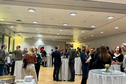 Startschuss am Abend zuvor beim gut besuchten Get-Together
